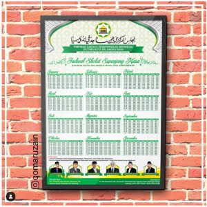 Desain Jadwal Shalat Sepanjang Masa, blogger kalteng