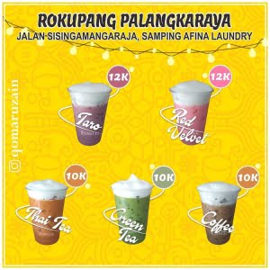 Desain Menu Makanan Cafe dan lainnya, Blogger Kalteng
